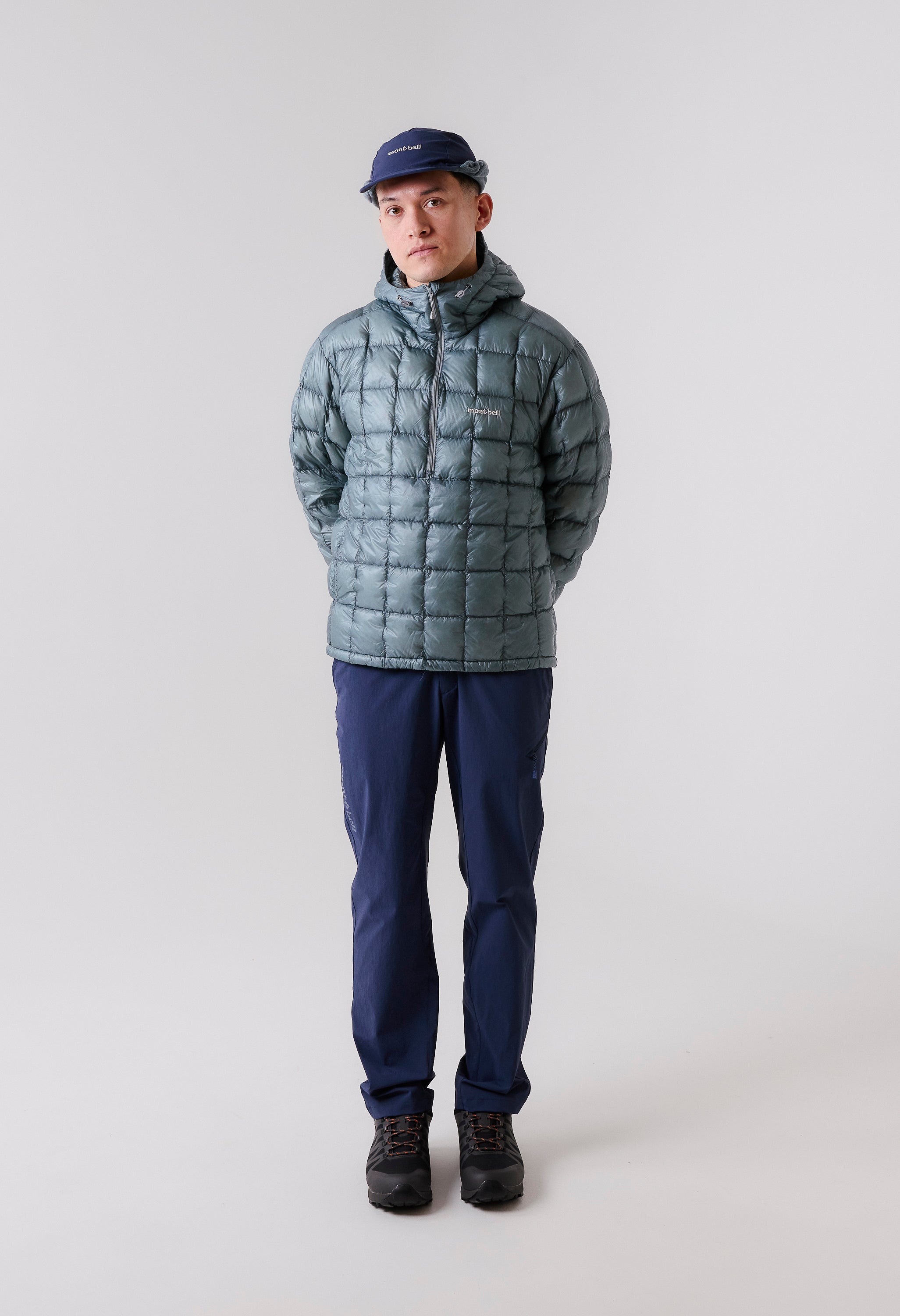EX Light Down Anorak (Light Grey) – Montbell UK