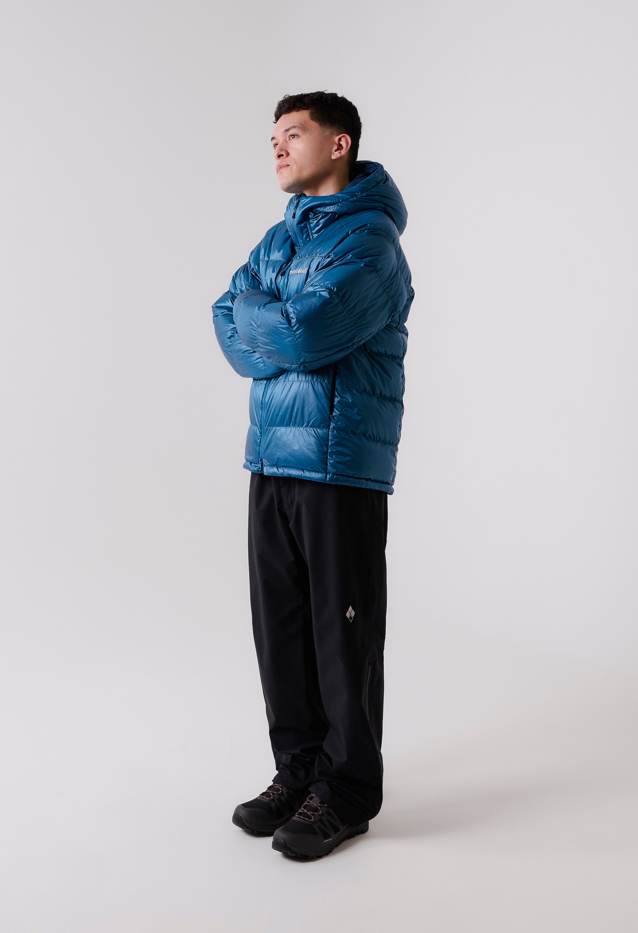 Men's Alpine Down Parka (Blue Green) – Montbell UK