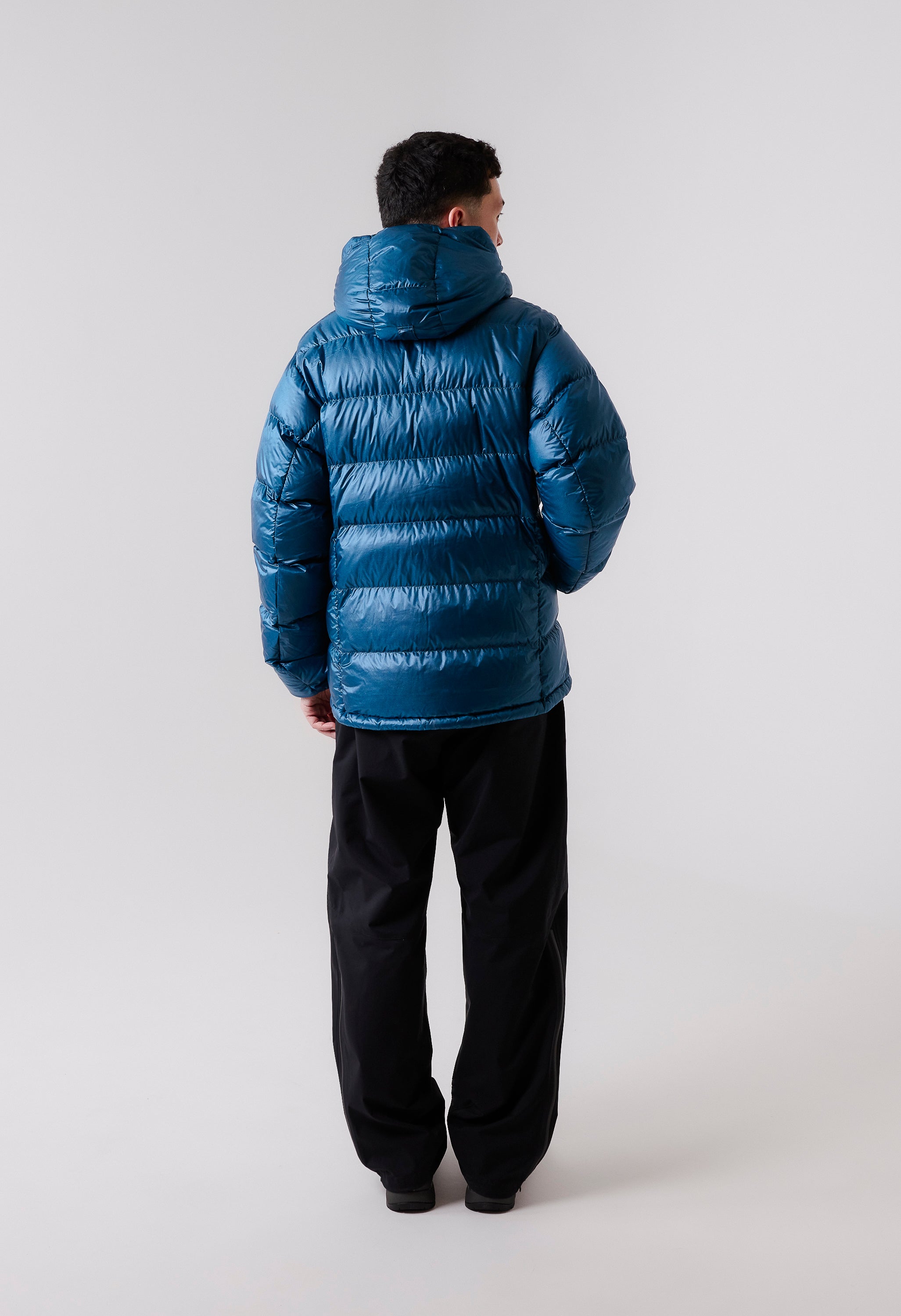 Men's Alpine Down Parka (Blue Green) – Montbell UK
