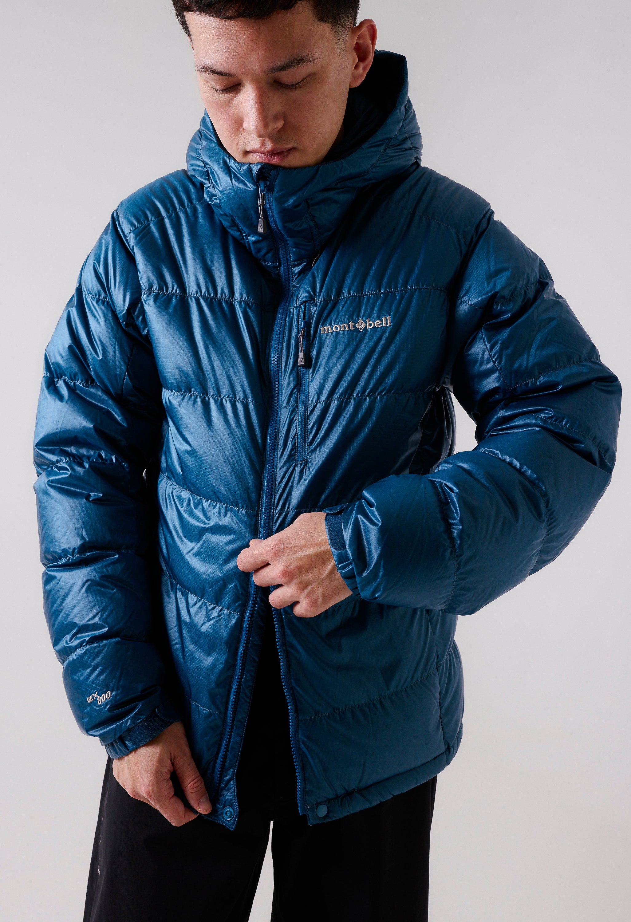 Men's Alpine Down Parka (Blue Green) – Montbell UK