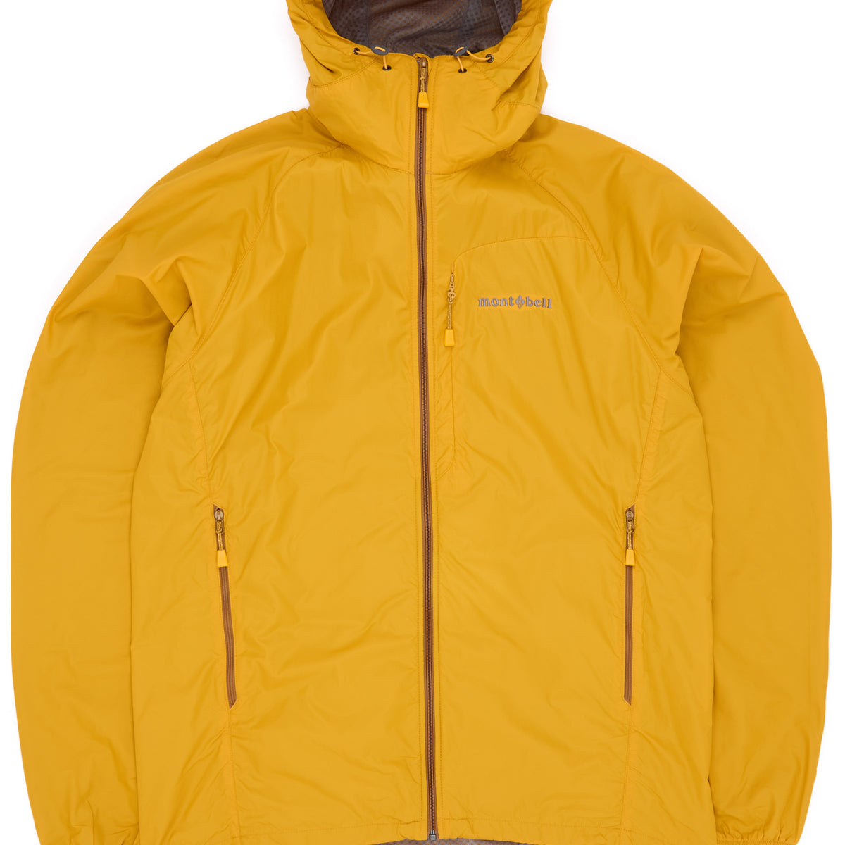 Men's Light Shell Hooded Jacket (Yellow) – Montbell UK