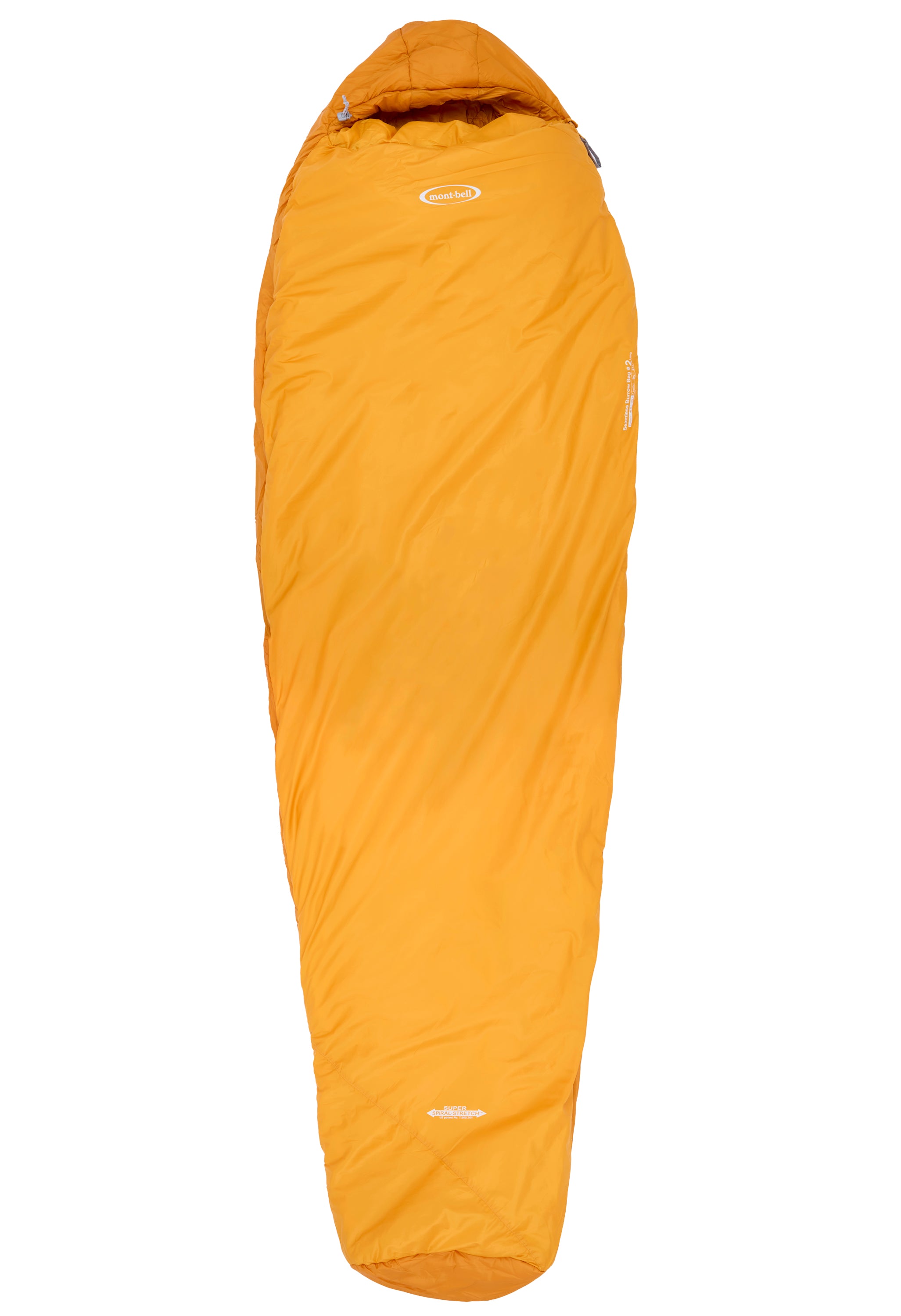 モンベル寝袋　Burrow Bag#2 Left Zipper Seamless Alpine Burrow Bag #2 | Montbell Europe