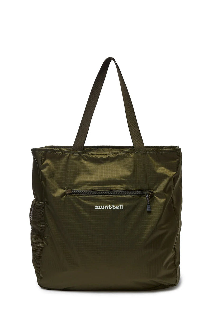 Pocketable Light Tote M (Khaki Green) – Montbell UK