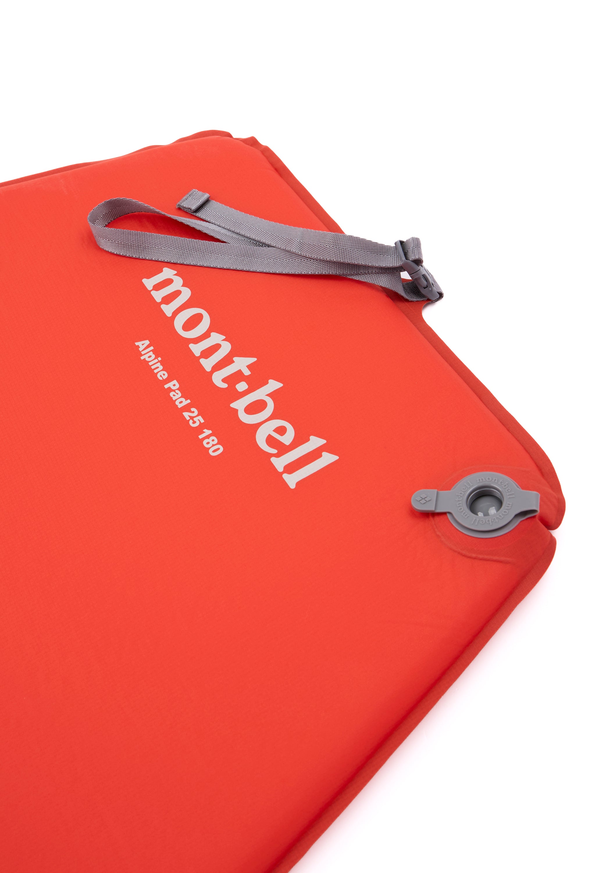 美品】mont-bell ALPINE PAD 25 180cm レッド アルパインパッド 25 180